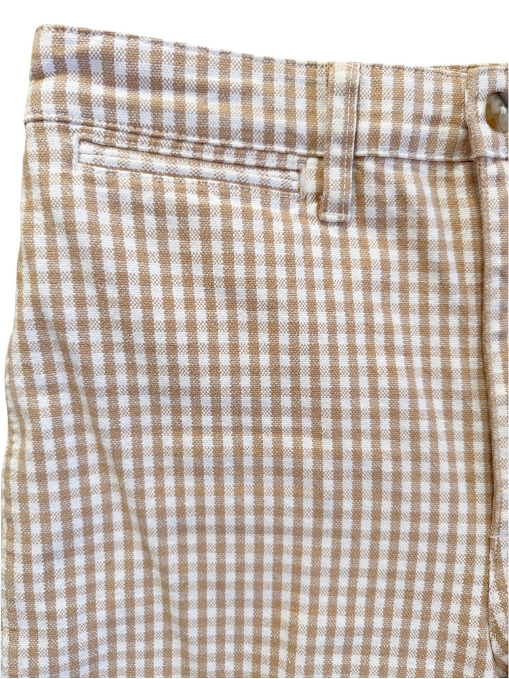 MADEWELL Gingham Check Slim Emmet Wide Leg Pants Size 29 - Picture 5 of 15